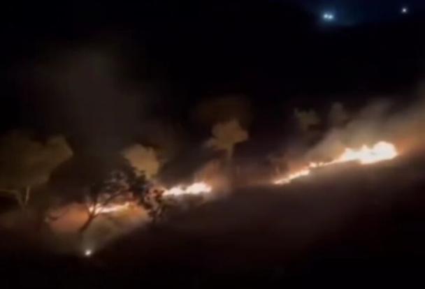 ۱۶ هکتار از مراتع بوکان طعمه حریق شد