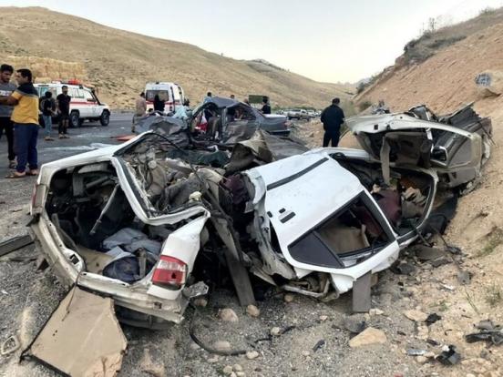 جان باختن ۵ شهروند بوکانی در دو سانحه رانندگی