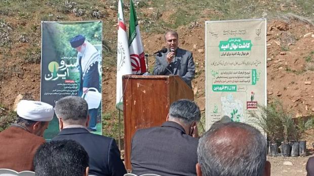 کاشت ۲۵۰۰ نهال در مدارس کردستان